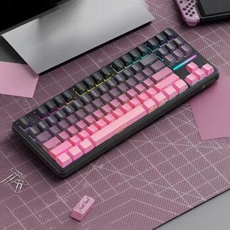 Gaming mexaniki klaviatura Attack Shark M87 Pro V2 Blackberry – Bakı – ucuztap.az