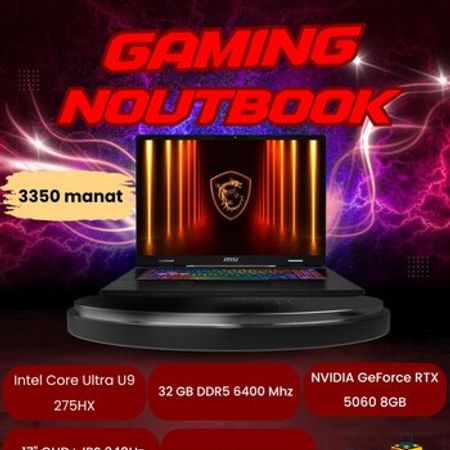 MSI Crosshair 17 HX AI D2XWFKG-063XAZ-GBU9275X32GXXDXX (9S7-17T423-063) – Bakı – ucuztap.az