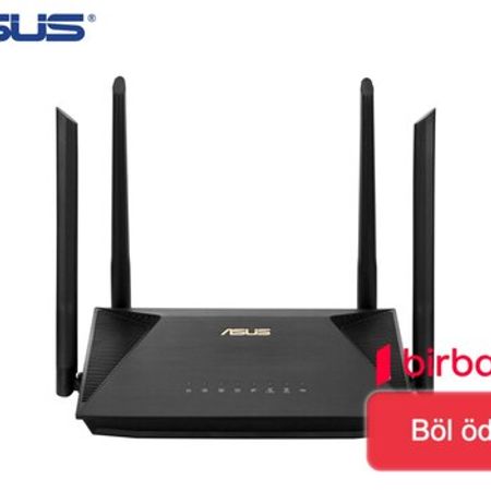 Asus RT-AX53U AX1800 Dual Band WiFi 6 (802.11ax) Router 90IG06P0-MO3510 – Şəbəkə avadanlıqları – ucuztap.az