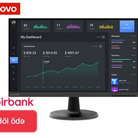 Lenovo C24-40 Monitor 63DCKAT6EU – Bakı – ucuztap.az