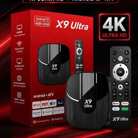 X9 Ultra TV Box 4/32 – Televizor və proektorlar – ucuztap.az