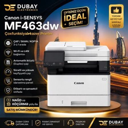 Canon i-SENSYS MF463dw – Ofis avadanlığı və istehlak – ucuztap.az