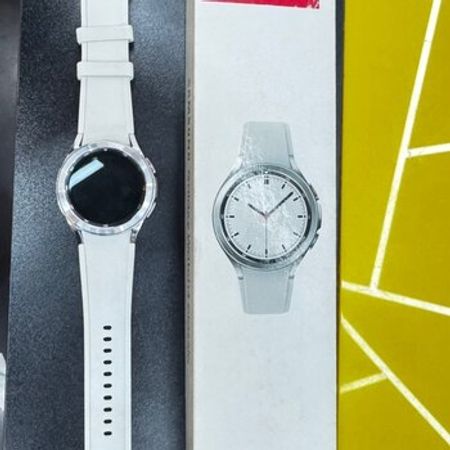 Samsung Galaxy Watch 4 Silver 44mm – Bakı – ucuztap.az