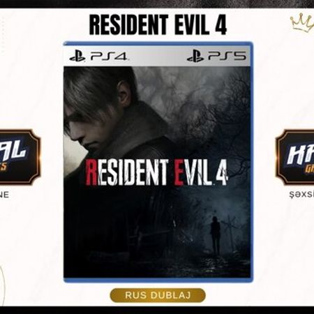 PS4/PS5 üçün Resident Evil 4 oyunu – Bakı – ucuztap.az