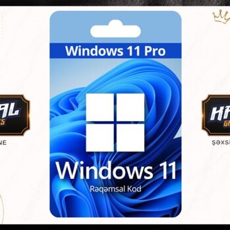 Windows 11 Pro Rəsmi Lisenziya Kodu – Bakı – ucuztap.az