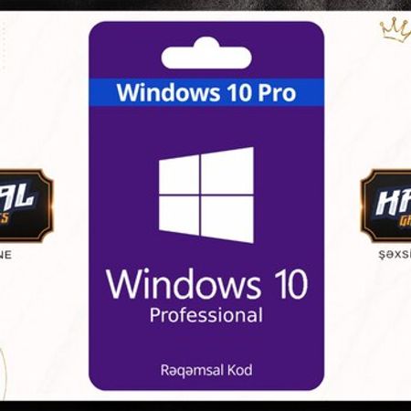 Windows 10 Pro Rəsmi Lisenziya Kodu – Bakı – ucuztap.az