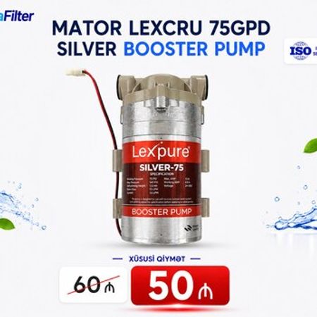 Su filteri matoru 75gpd Silver Lexcru – Digər – ucuztap.az