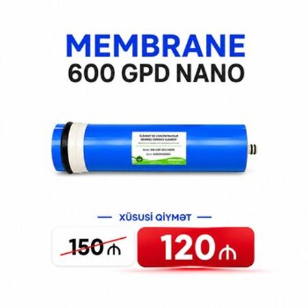 Su filteri membranı NANO 600gpd – Digər – ucuztap.az