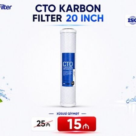 CTO KARBON FILTER 20 inch – Bakı – ucuztap.az