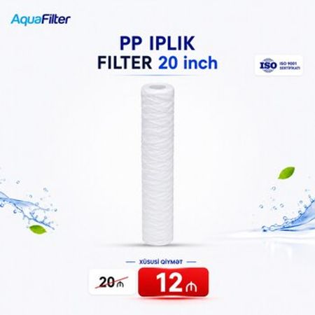 PP IPLIK FILTER 20 inch – Bakı – ucuztap.az