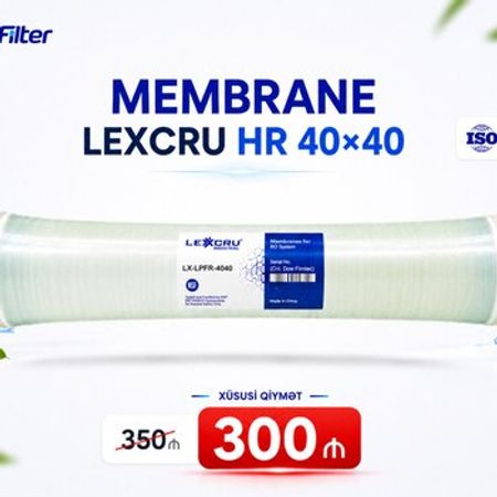 Əks osmos membranı Lexcru 40×40 HR – Bakı – ucuztap.az