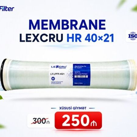 Əks osmos membranı Lexcru 40×21 HR – Bakı – ucuztap.az