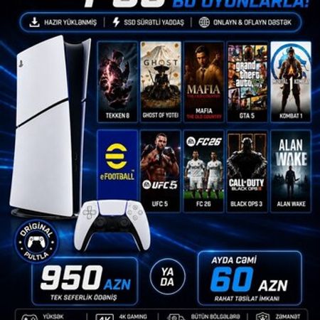 Playstation 5 Slim 1TB – Bakı – ucuztap.az