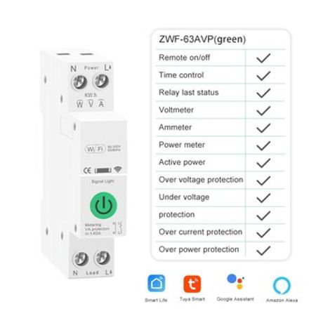 Tuya WiFi Ağıllı MCB Avtomat – Bakı – ucuztap.az