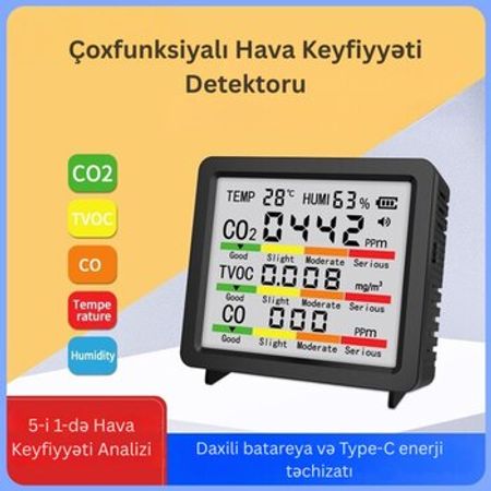 Hava keyfiyyəti monitoru MT66 – Bakı – ucuztap.az