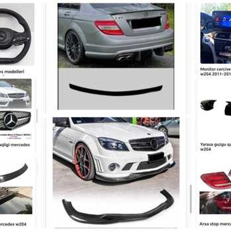 Mercedes-Benz W204 aksesuarları – Ehtiyat hissələri – ucuztap.az