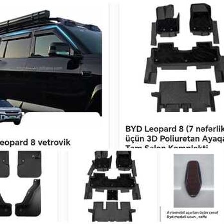 BYD Leopard 8 aksesuarları – Ehtiyat hissələri – ucuztap.az