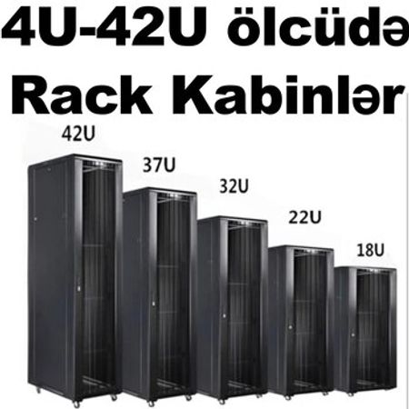 Rack Kabin 4U - 42U 600*600*368mm – Şəbəkə avadanlıqları – ucuztap.az