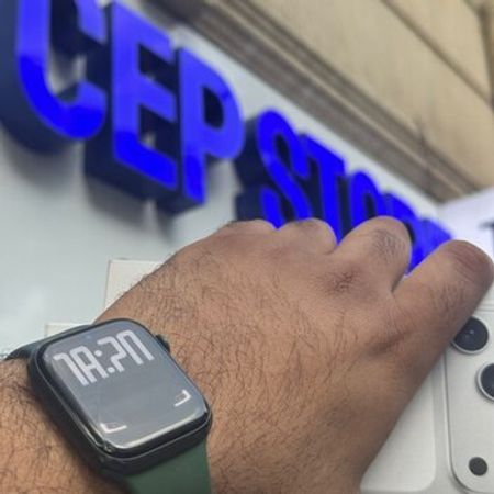 Apple Watch Series 7 Aluminum Green 45mm – Saatlar – ucuztap.az