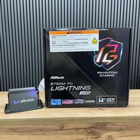 Ana plata ASRock B760M PG Lightning Wi-Fi (DDR5) – Masaüstü kompüterlər – ucuztap.az