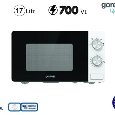 Mikrodalğalı soba Gorenje MO17E1W – Plitələr – ucuztap.az