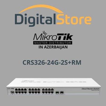 MikroTik CRS326-24G-2S+RM – Bakı – ucuztap.az