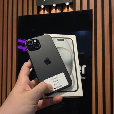 Apple iPhone 15 Black 128GB/6GB – Telefonlar – ucuztap.az