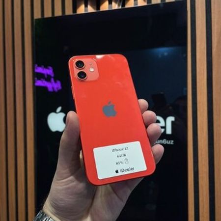 Apple iPhone 12 Red 64GB/4GB – Telefonlar – ucuztap.az