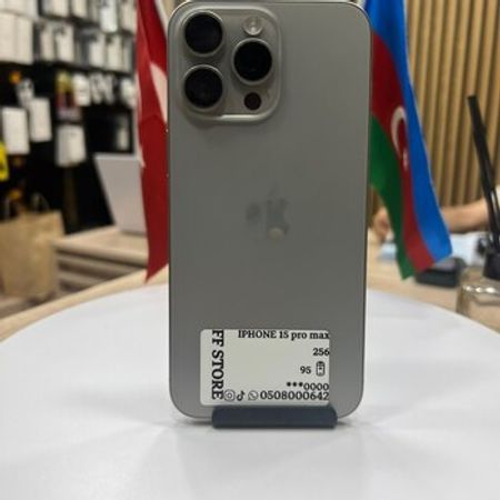 Apple iPhone 15 Pro Max Natural Titanium 256GB/8GB – Telefonlar – ucuztap.az