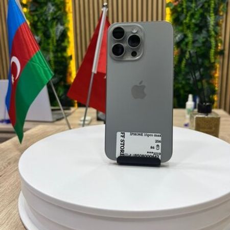 Apple iPhone 15 Pro Max Natural Titanium 256GB/8GB – Bakı – ucuztap.az