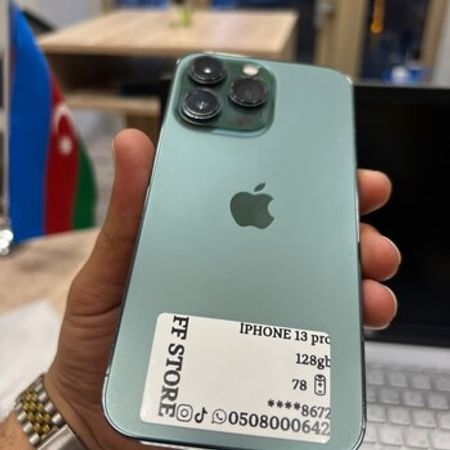 Apple iPhone 13 Pro Alpine Green 128GB/6GB – Telefonlar – ucuztap.az