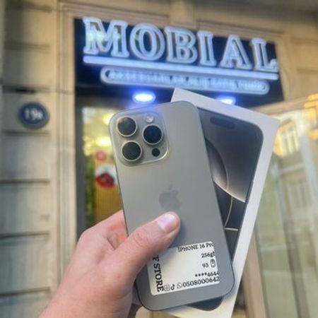 Apple iPhone 16 Pro Natural Titanium 256GB/8GB – Bakı – ucuztap.az