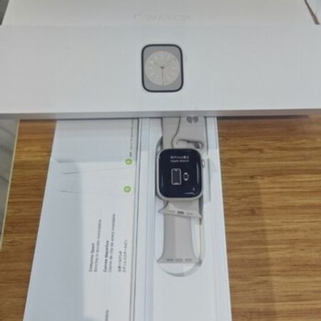 Apple Watch Series 8 Aluminum Silver 45mm – Bakı – ucuztap.az