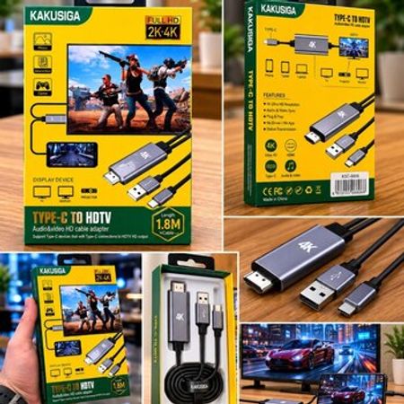 Type-C to HDMI 4K Adapter Kabel – Kompüter aksesuarları – ucuztap.az