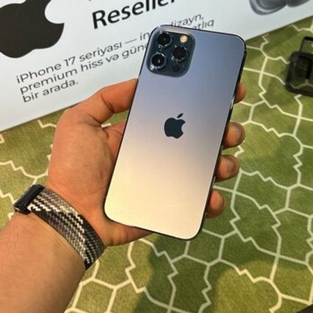 Apple iPhone 12 Pro Max Pacific Blue 128GB/6GB – Bakı – ucuztap.az