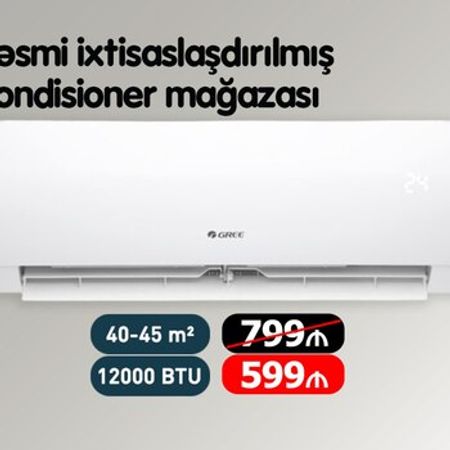 Kondisioner Gree GWH12ACA FAIRY 12000BTU – Kondisionerlər – ucuztap.az