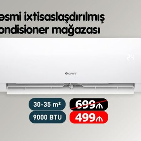 Kondisioner Gree GWH09ACA FAIRY 9000BTU – Kondisionerlər – ucuztap.az