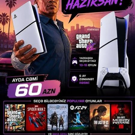 PlayStation 5 Slim 1 TB – Bakı – ucuztap.az