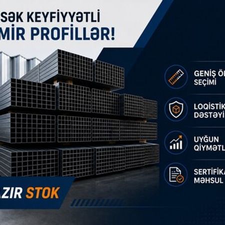 Dəmir profil (SHS) – Təmir və tikinti – ucuztap.az