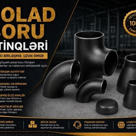Polad boru birləşdiriciləri (metal fitinq) – Bakı – ucuztap.az