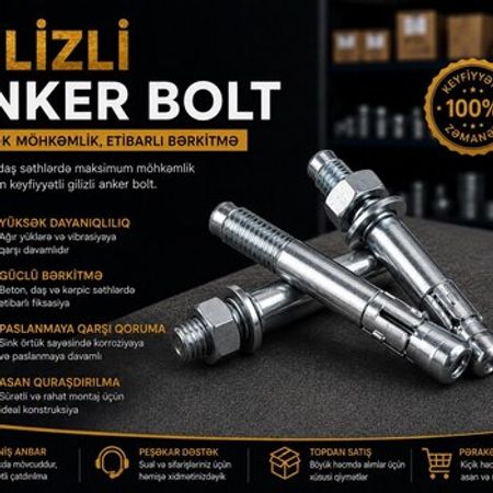 Gilizli anker bolt – Bakı – ucuztap.az