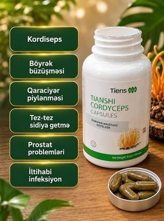 Kordiseps-Böyrək Ağ-Qara Ciyər Cinsi Zəiflik Hamiləlik Prostat – Bakı – ucuztap.az