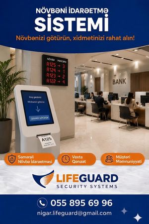 Növbə İdarəetmə Sistemi – Təhlükəsizlik sistemlərinin qurulması – ucuztap.az