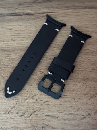 Samsung Galaxy Watch Ultra Black dəri kəmər – Bakı – ucuztap.az