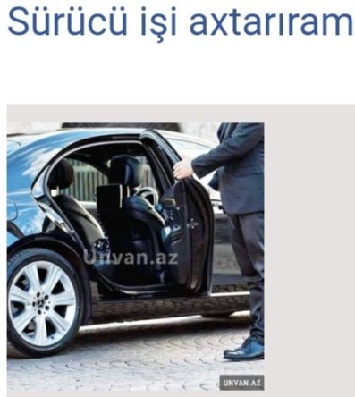 Sürücü işi axtarıram – Nəqliyyat və loqistika – ucuztap.az