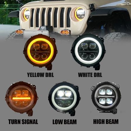 Jeep wrangler gladiator 4 lupalı fara dəsti – Bakı – ucuztap.az