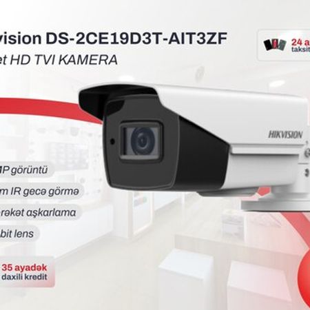 Təhlükəsizlik kamerası Hikvision DS-2CE19D3T-AIT3ZF – Bakı – ucuztap.az