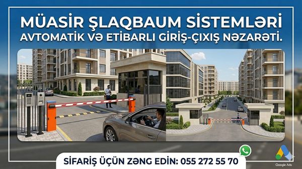 Comunello şlaqbaum sistemi – Təhlükəsizlik sistemlərinin qurulması – ucuztap.az