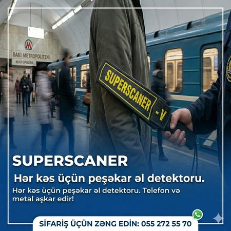 Əl Metal Detektorları 055 272 55 – Təhlükəsizlik sistemlərinin qurulması – ucuztap.az