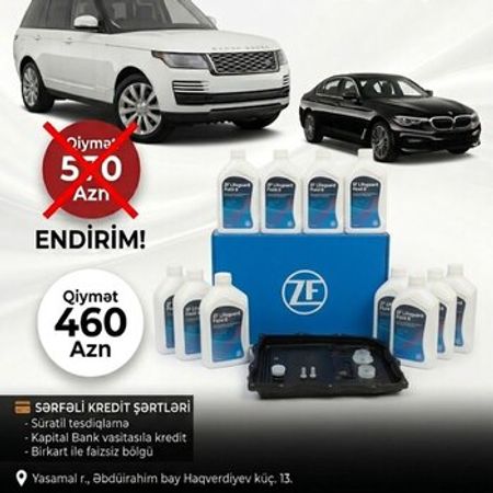 Range Rover 8HP ZF Sürətlər Qutusu Yağı (10 ədəd) və Karter/Filter – Ehtiyat hissələri – ucuztap.az